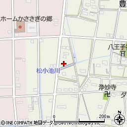 静岡県浜松市中央区豊西町2064周辺の地図