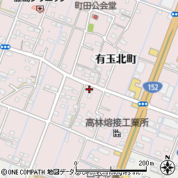 静岡県浜松市中央区有玉北町2179周辺の地図