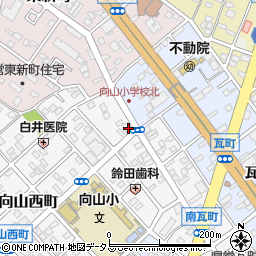 愛知県豊橋市南瓦町91周辺の地図