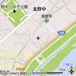 兵庫県赤穂市北野中470周辺の地図