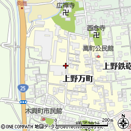 三重県伊賀市上野万町2207周辺の地図