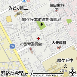 三重県伊賀市緑ケ丘本町4149-23周辺の地図