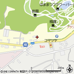 舘山寺鹿谷線周辺の地図
