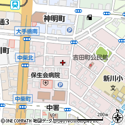 アイリティ株式会社豊橋支店周辺の地図