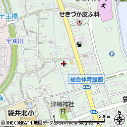 静岡県袋井市久能1768周辺の地図