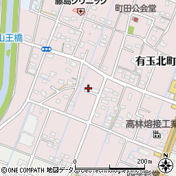 静岡県浜松市中央区有玉北町2169周辺の地図
