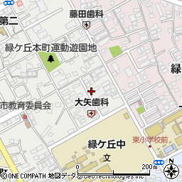 三重県伊賀市緑ケ丘本町4171周辺の地図