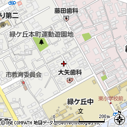 三重県伊賀市緑ケ丘本町4185周辺の地図