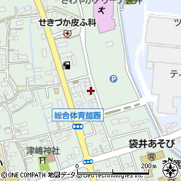 静岡県袋井市久能1741周辺の地図