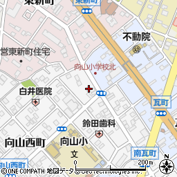 愛知県豊橋市南瓦町89周辺の地図