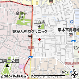 大阪府寝屋川市黒原城内町18-20周辺の地図