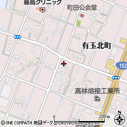静岡県浜松市中央区有玉北町2177周辺の地図