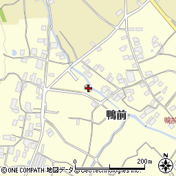 岡山県赤磐市鴨前652周辺の地図