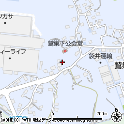 静岡県袋井市鷲巣246周辺の地図