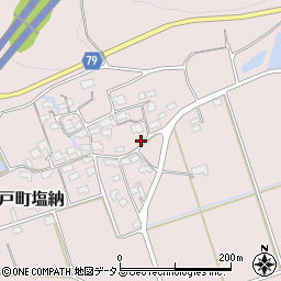 岡山県岡山市東区瀬戸町塩納517周辺の地図