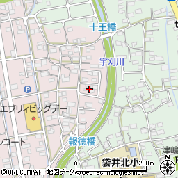 静岡県袋井市堀越987周辺の地図