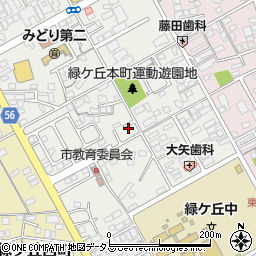 三重県伊賀市緑ケ丘本町4149-16周辺の地図