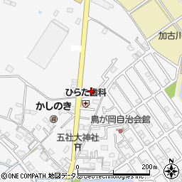 兵庫県加古川市野口町水足57-16周辺の地図
