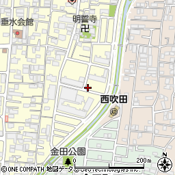 大阪府吹田市垂水町2丁目17-61周辺の地図