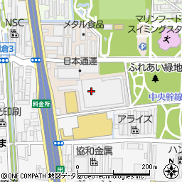 日本通運株式会社　豊中支店引越センター周辺の地図