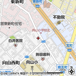愛知県豊橋市南瓦町88周辺の地図