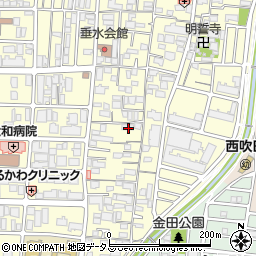 大阪府吹田市垂水町2丁目21-40周辺の地図