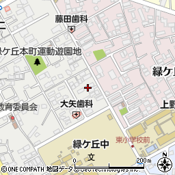 三重県伊賀市緑ケ丘本町4162-1周辺の地図