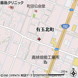 静岡県浜松市中央区有玉北町1854周辺の地図