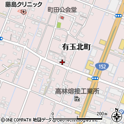 静岡県浜松市中央区有玉北町1859周辺の地図