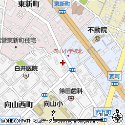 愛知県豊橋市南瓦町87周辺の地図