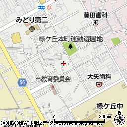 三重県伊賀市緑ケ丘本町4149-22周辺の地図