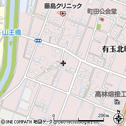 静岡県浜松市中央区有玉北町2170周辺の地図