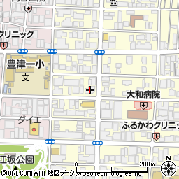 フォレステージュ江坂垂水町周辺の地図