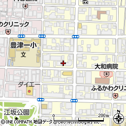 大阪府吹田市垂水町3丁目18-5周辺の地図