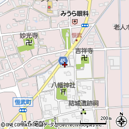 静岡県浜松市中央区貴平町1673周辺の地図