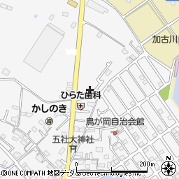 兵庫県加古川市野口町水足57-18周辺の地図