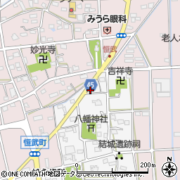 静岡県浜松市中央区貴平町1675周辺の地図
