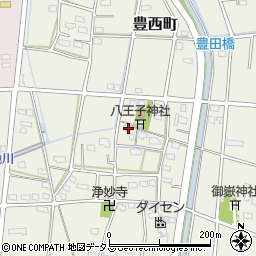 静岡県浜松市中央区豊西町2035周辺の地図
