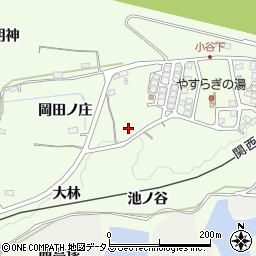小谷児童館周辺の地図