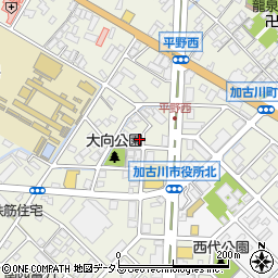 兵庫県加古川市加古川町粟津1023周辺の地図