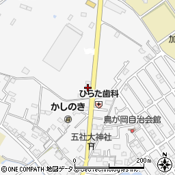 兵庫県加古川市野口町水足60周辺の地図