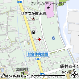 静岡県袋井市久能1742-1周辺の地図