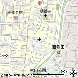 大阪府吹田市垂水町2丁目18-1周辺の地図