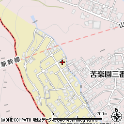 兵庫県西宮市苦楽園四番町20-5周辺の地図