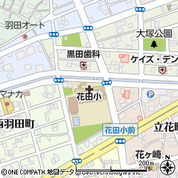 豊橋市立花田小学校周辺の地図
