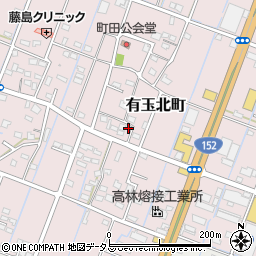 静岡県浜松市中央区有玉北町1857周辺の地図