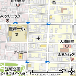 大阪府吹田市垂水町3丁目18周辺の地図