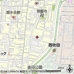大阪府吹田市垂水町2丁目18周辺の地図