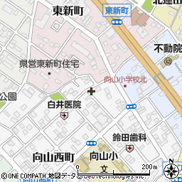 愛知県豊橋市南瓦町161周辺の地図
