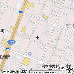 静岡県浜松市中央区有玉北町1694周辺の地図